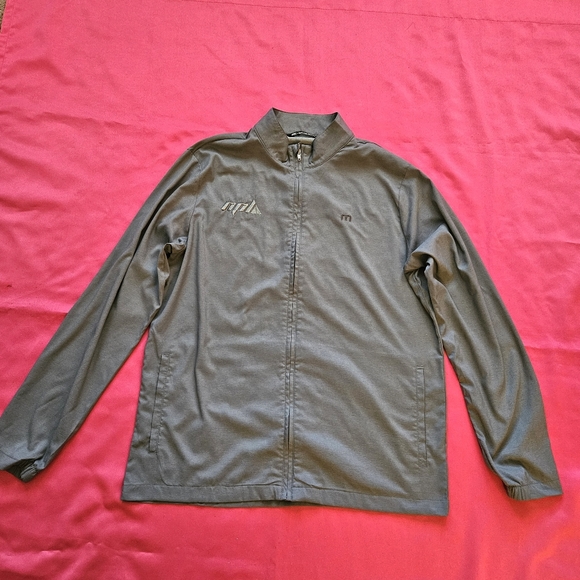 New Men's TravisMathews Surfside Full-Zip Long Sleeve Shirt Size L - Picture 7 of 8